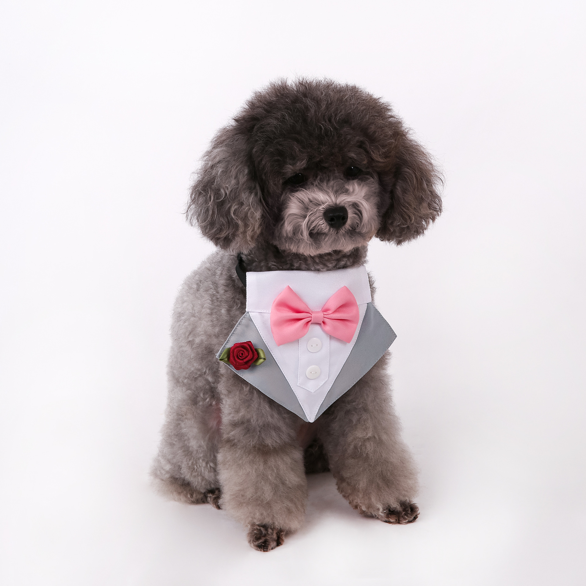 Navidad Año Nuevo transfronterizo nuevo estilo británico trajes de boda toallas de boda toallas de triángulo bufandas para mascotas