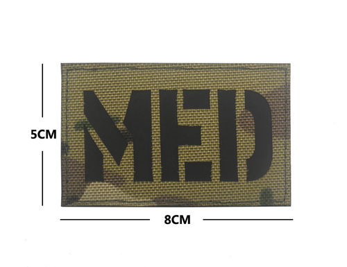 U.S. Air Force AFSOC TACP/MED/MP/PJ Skill Badge Badge Armband Velcro Reflective Camouflage Badge