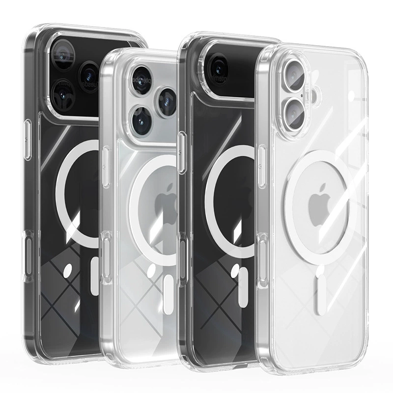 Совместимый чехол для iPhone 17, прозрачный защитный чехол, кошелек pro, чехол для 17 Pro Max, защита от падений