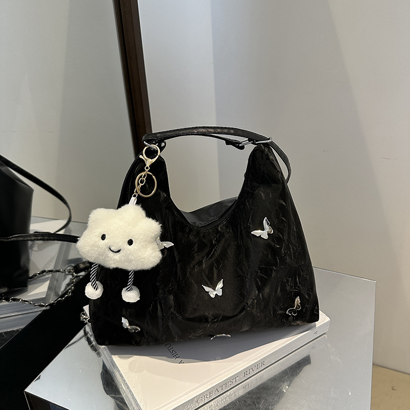 Bolsas de gran capacidad para mujeres 2024 nuevo verano de alto nivel nicho nicho viaje tote de hombro mochila de hombro