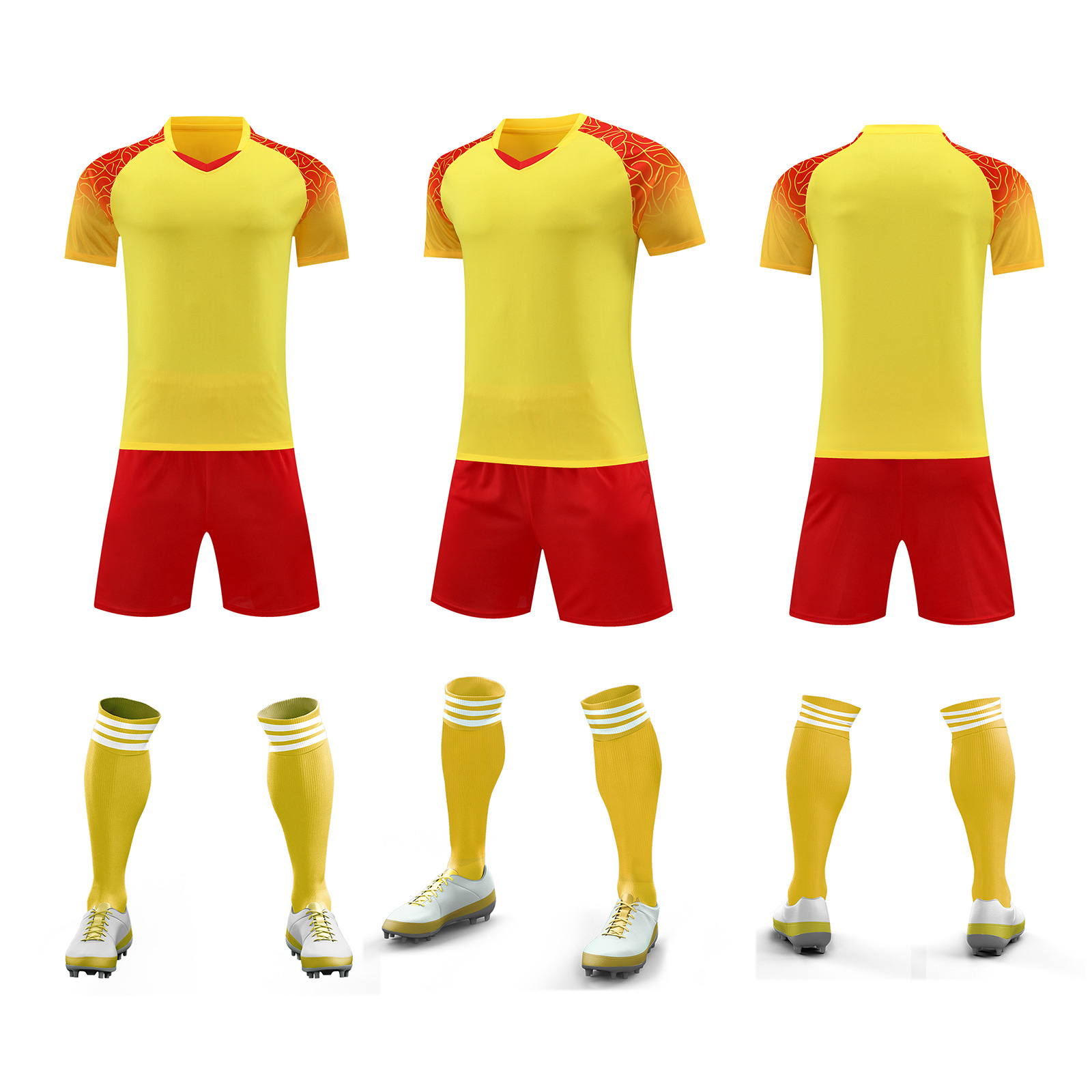 Ropa de entrenamiento de fútbol verano nuevo estudiante adulto ropa de correr al aire libre casual juego de secado rápido ropa de equipo número de impresión ropa de clase