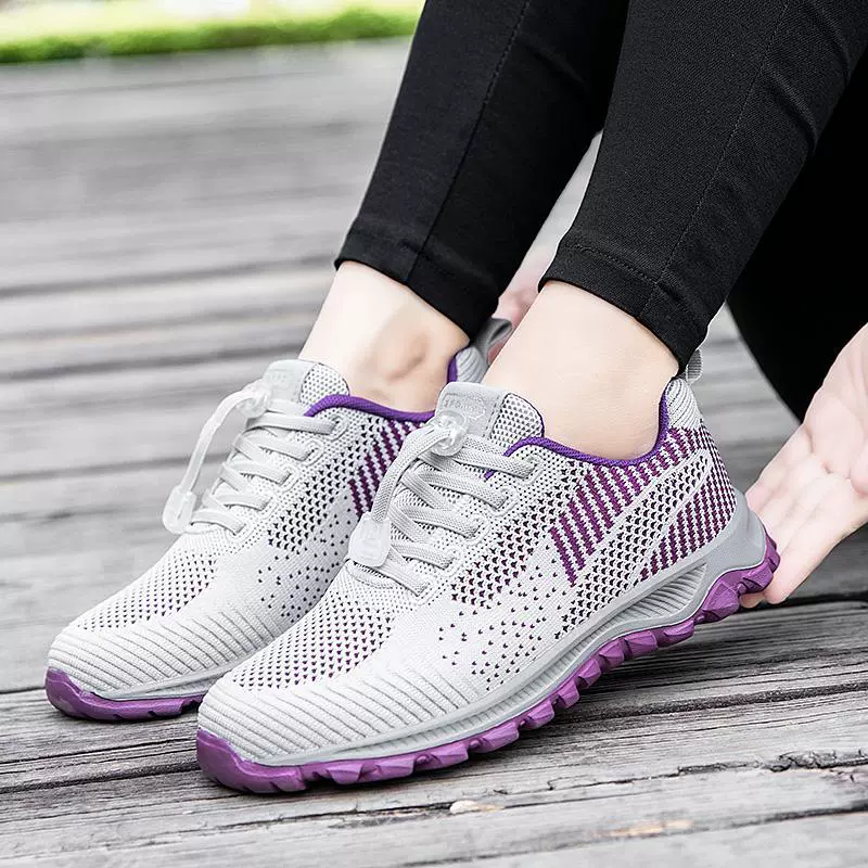 2025 новых туристических туфель, прогулочных туфель, удобных кроссовок на мягкой подошве для людей среднего и пожилого возраста, дышащая спортивная обувь с сеткой для пожилых людей.