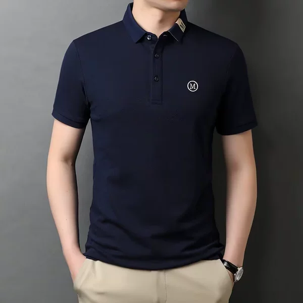 R03 short -sleeved blue