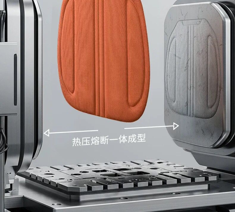 Car Seat Cushion Linen Four Seasons Universal Latex Non-Slip