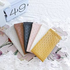 シンプルなPVCサングラス収納弾性シート近視太陽データライン自動閉鎖携帯化粧バッグ眼鏡袋