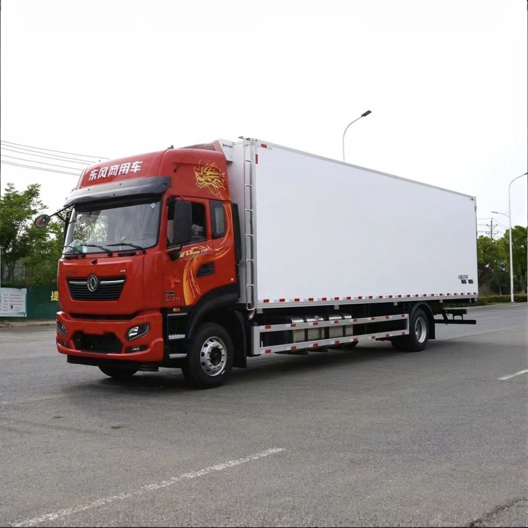 东风天锦大单桥冷藏车 大单桥9米6冷链车保鲜冷冻运输车
