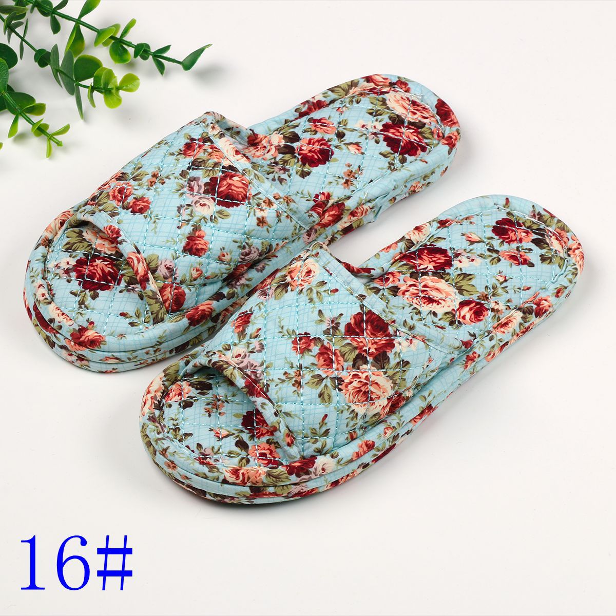 삼겹 꽃무늬 원단 여성용 16호