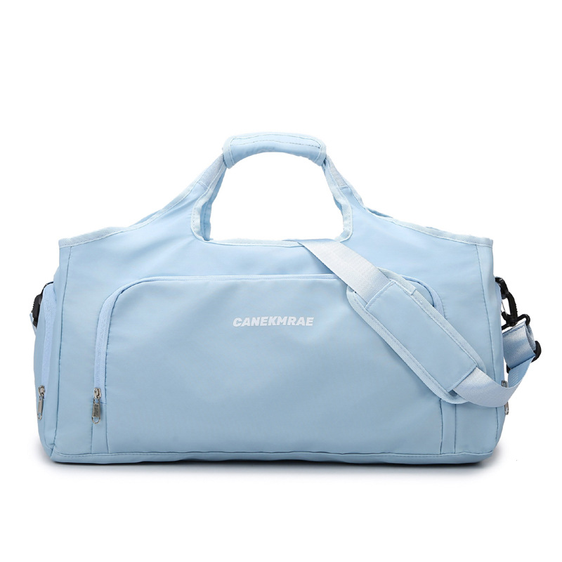 Bolsa de fitness para mujer 2024 nueva bolsa de viaje de corta distancia separada en seco y húmedo, bolsa de viaje de gran capacidad, bolsa de entrenamiento deportivo de natación