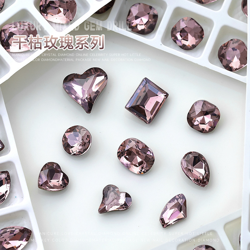 Pointed-Bottom Rhinestone Jewelry, Sparkling Heart-Shaped, Butterfly, Water Drop, Stacked Rhinestones, Irregular-Shaped Rhinestones, Nail Decorations Wholesale, Dried Rose Butterfly Pointed-Bottom Rhinestone Jewelry, Sparkling Heart-Shaped, Butterfly, Water Drop, Stacked Rhinestones, Irregular-Shaped Rhinestones, Nail Decorations Wholesale, Dried Rose Butterfly
