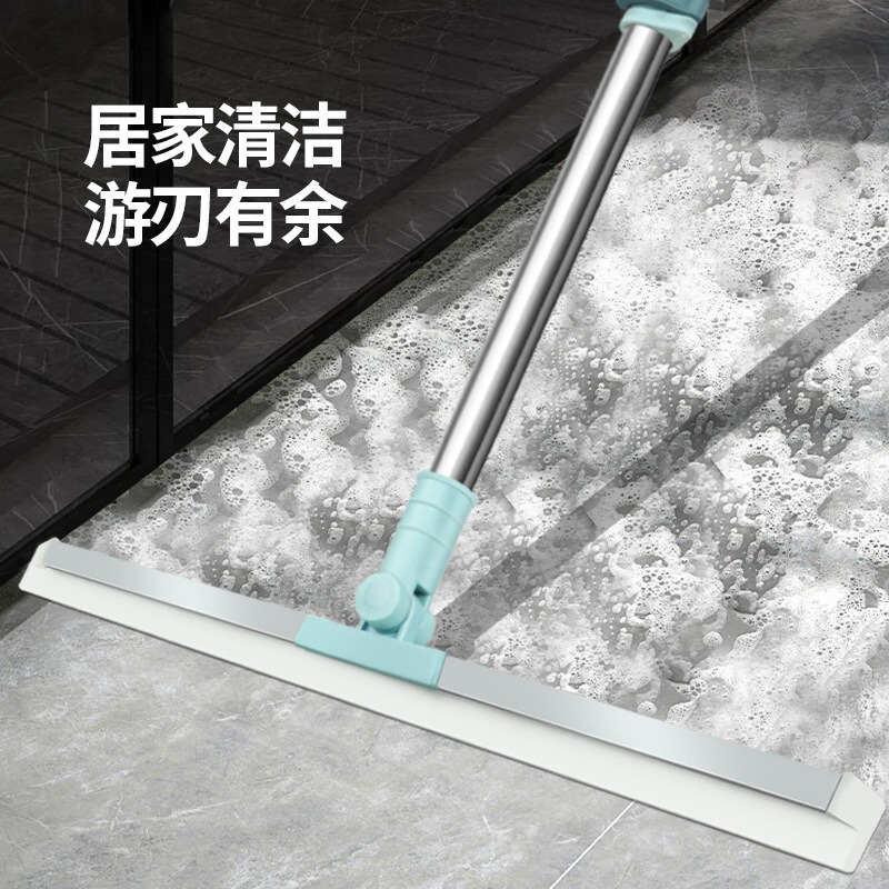 魔法のほうき、シリコン製伸縮式床掃除用、浴室・トイレ用ウォーターブラシ、浴室専用|undefined