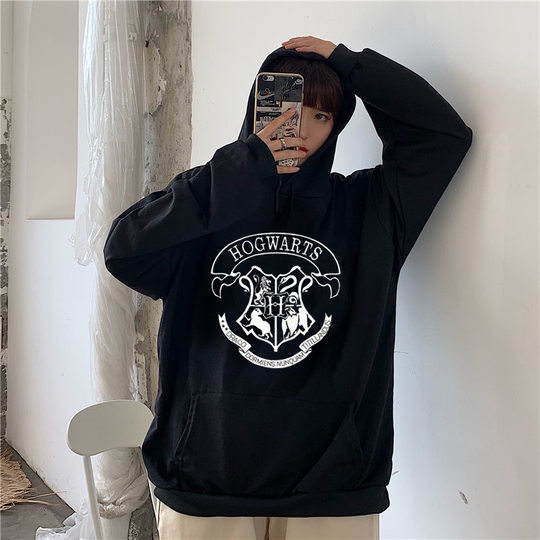 Spring and Winter New Velvet Thickened Hooded Movie Fan Women's Sweater 3D Galaxy Hoodie Top Jacket