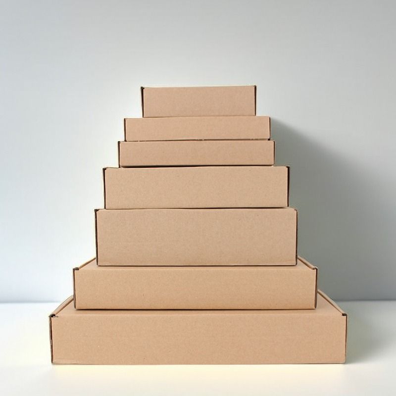 飞机盒快递盒长方形纸盒包装纸箱手幅小号特硬t2打包盒子瓦楞