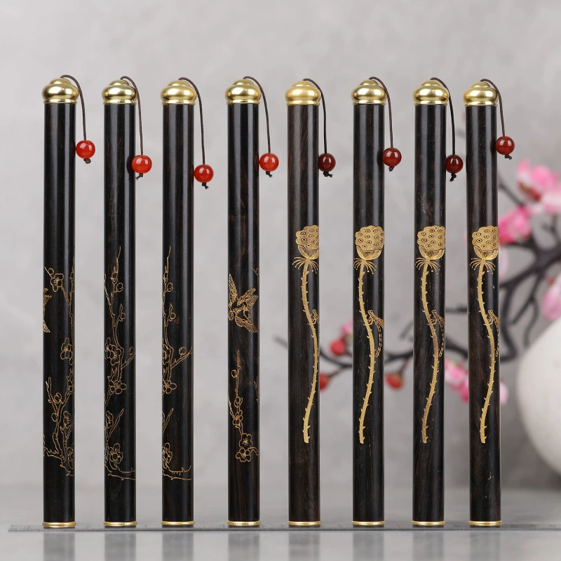 Hule картонная упаковка ручной работы мода новый китайский черный цвет медная шляпа Нижняя медная ладан позолоченный Сливовый цветок лотоса навес