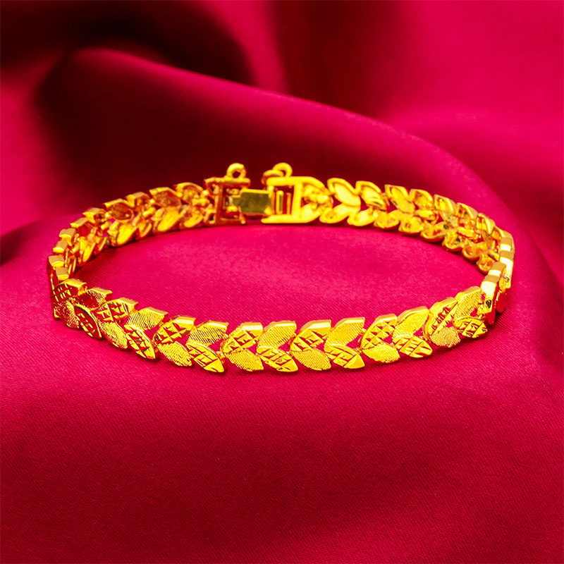 Unisex Jewelry Fashion Ear Bracelet Safety Buckle Watch Buckle Bracelet Wholesale Wheat Ear Bracelet_voghion.com