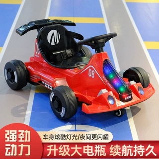 可坐遥控男女宝宝小孩玩具四轮新能源汽车音乐灯光儿童电动卡丁车