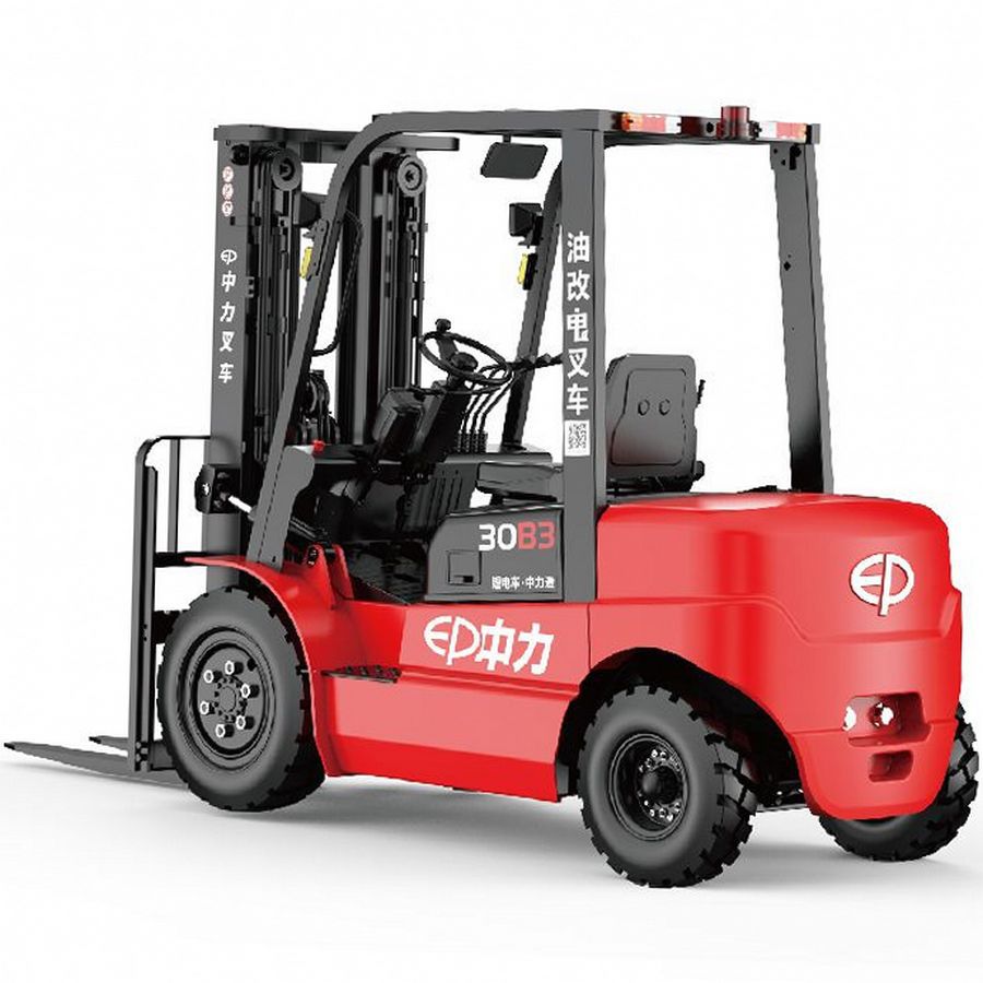 中力叉车ICE302B3/ICE352B3电动叉车锂电池叉车蓄电池平衡重叉车