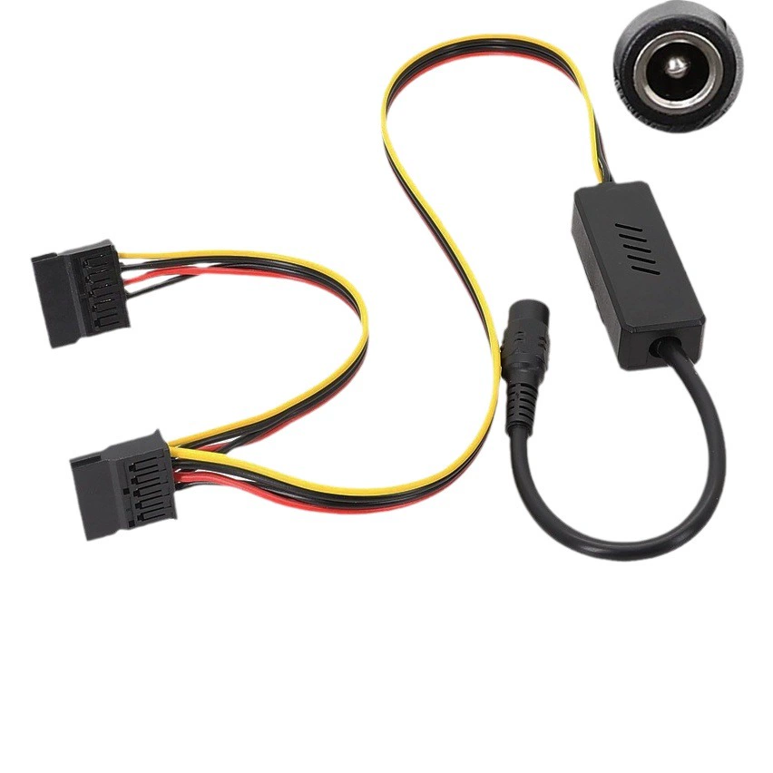 Адаптер DC 5525 на кабель жесткого диска DC на SATA кабель жесткого диска DC 12V на SATA 12V на большой 4PIN