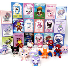レゴビルディングブロック、漫画人形、手作り装飾品、子供用知育玩具、ギフト、露店卸売、クロスボーダーと互換性があります。