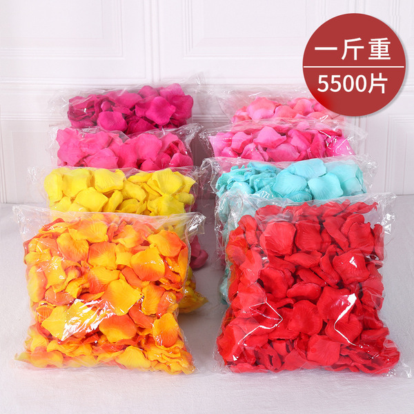 Non-woven fabric 1 catties packed with 5500 pieces wedding supplies…