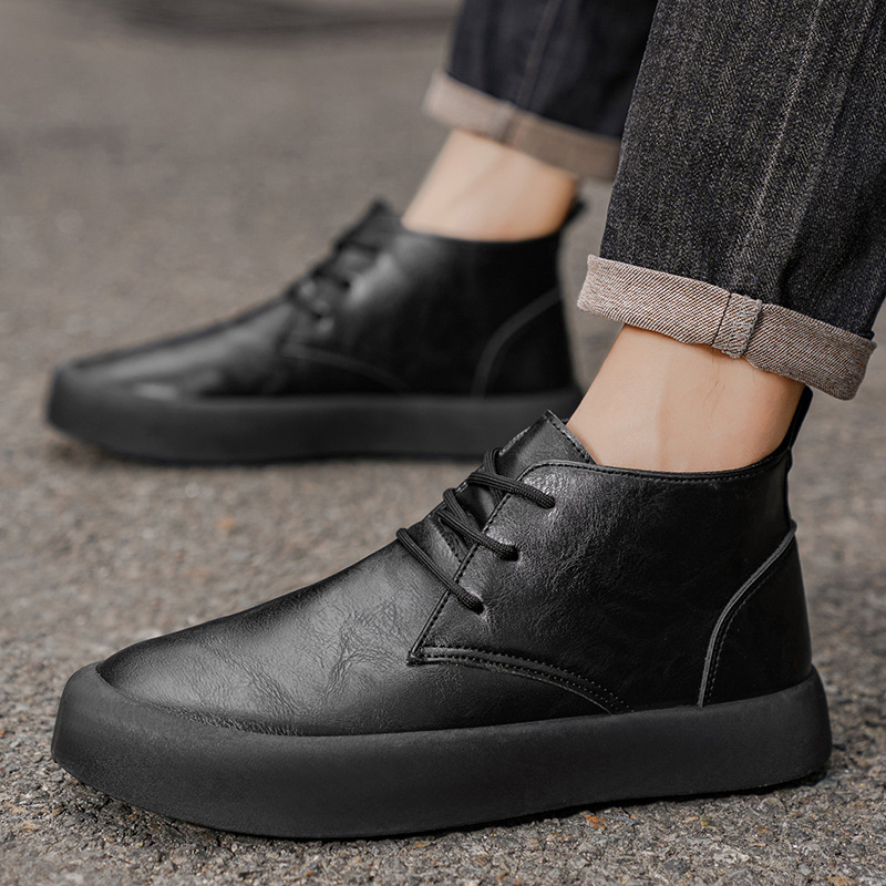 Autumn fashionable trend casual footwear English style