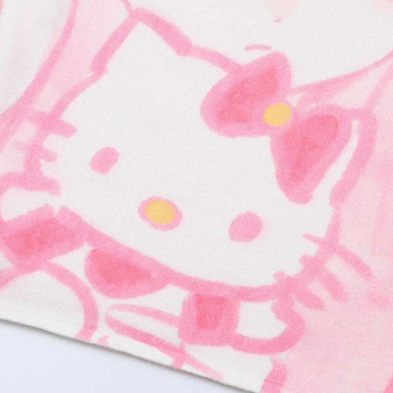 Mint Miaow 25秋季新品美式可爱猫咪元素设计长袖T恤|undefined