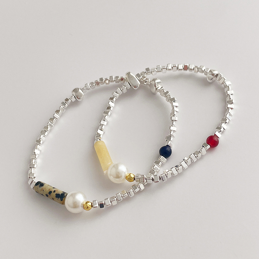 1 Piece Fashion Round Alloy Pearl Plating Womenu0027S Bracelets