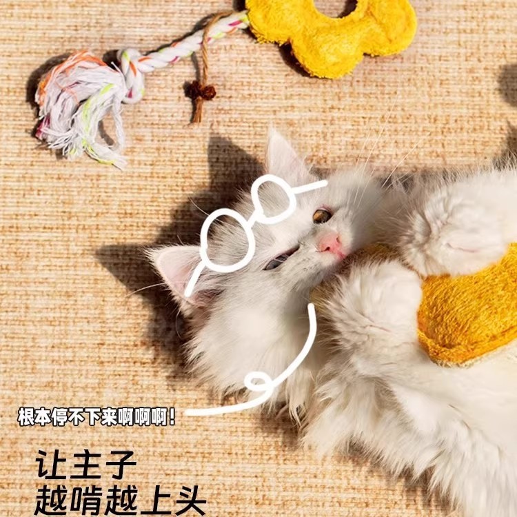 ヘチマ猫おもちゃ、退屈解消グッズ、猫おもちゃ、噛むおもちゃ、猫のおもちゃ、子猫の歯ぎしりおもちゃ|undefined