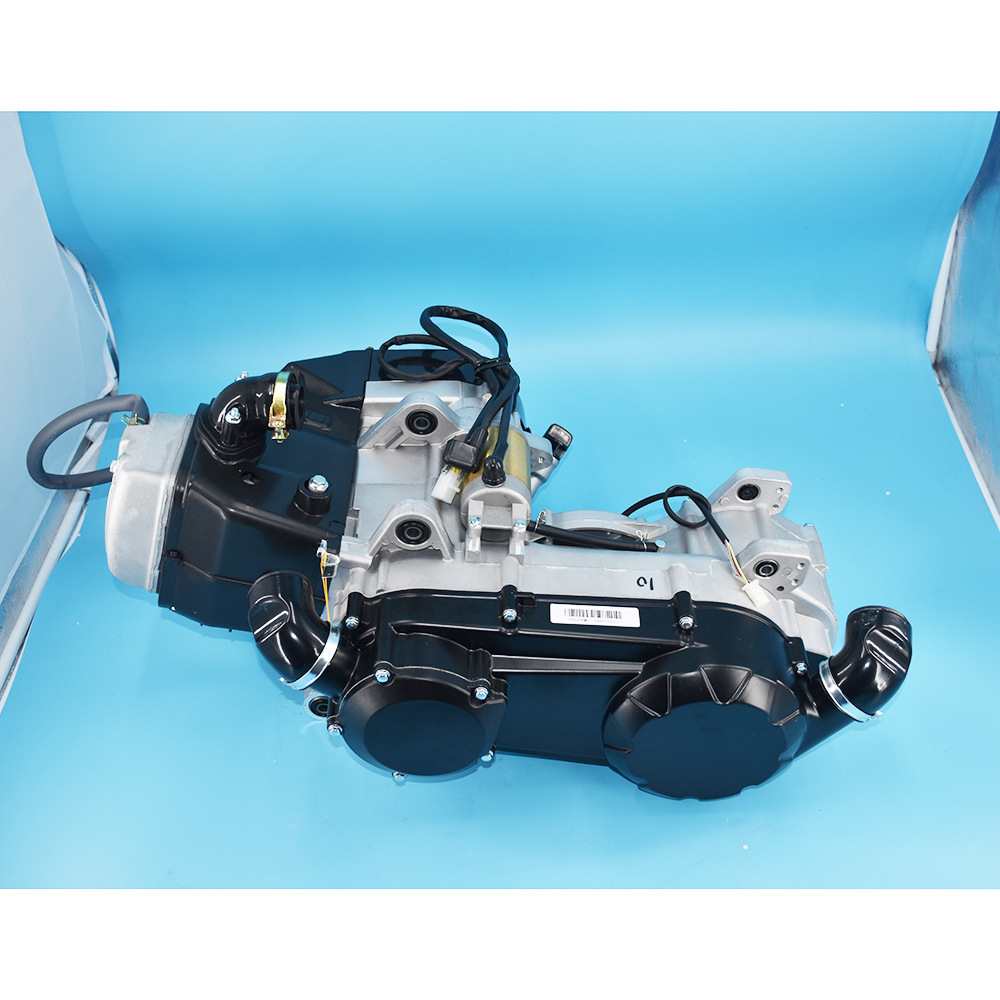 Jinlong GY6 230cc 1P65YML engine with stepless transmission, reverse gear, and balance shaft for ATV and go-kart