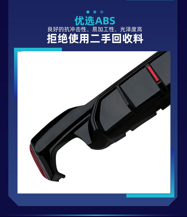 Suitable for Bmw 5 Series G30 G31 m Sport 2018-2023 M5 Model Rear Lip Spoiler Modification