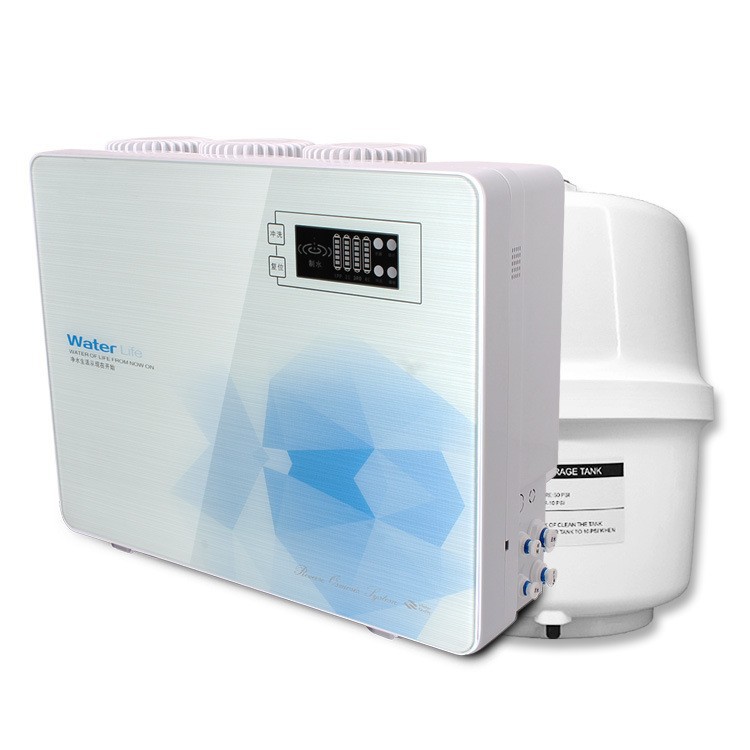 Quinta generación hogar purificador de agua Cambio de núcleo inteligente pronta ósmosis inversa purificador de agua micro aguas residuales RO purificador de agua