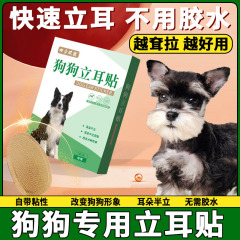 雪納瑞立耳神器犬専用耳立耳器子犬立耳貼幼犬補助縦耳器接着剤