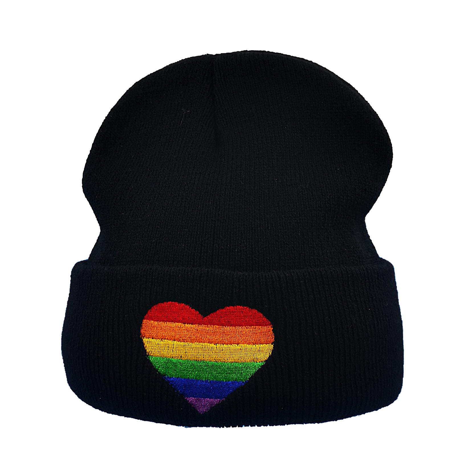 Mujeres Casual Forma De Corazón Sin Alero Gorro De Lana display picture 1