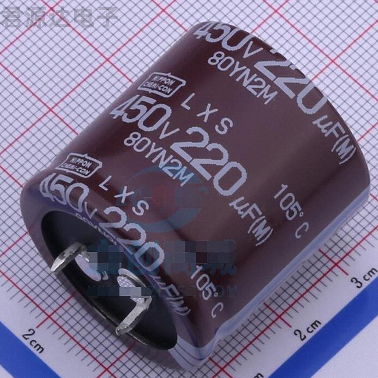 ELXS451VSN221MR30S描述220uF 450V电解电容器
