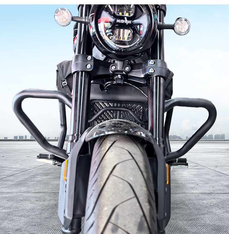 Suitable for Wuji Cu625 Bumper Excelle 625V Anti-Collision and Anti-Fall Bumper Motorcycle Front Bumper Modification Accessories