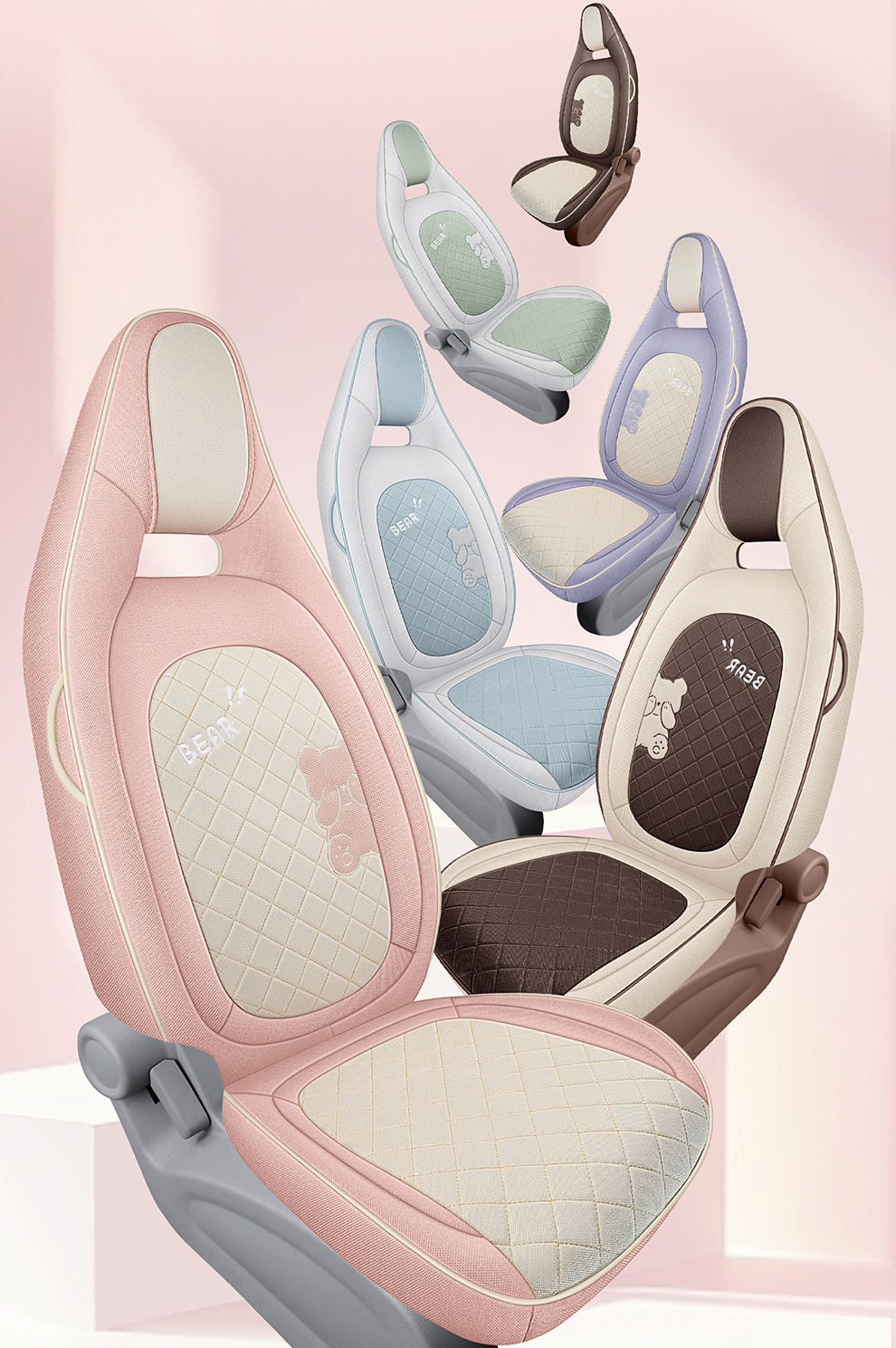 2026 Bestune Pony Car Seat Cover Four-Seat Full Surround Seat Cushion