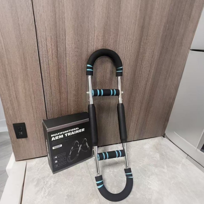 U字型ハンド3速調整可能なスプリングテンショナー、リストストレングス、上腕二頭筋トレーニングフィットネス機器、アームストレングス|undefined