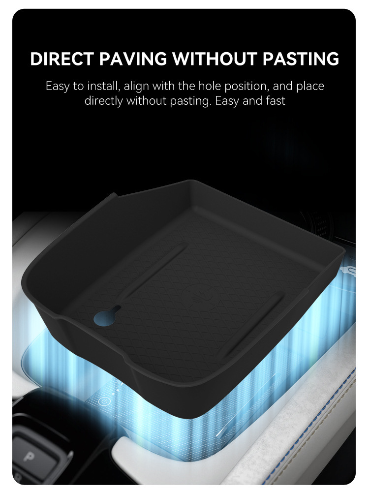 Suitable for 25 models of Road Prelude, wireless charging silicone anti-slip mat, central control protection, car accessories, modification parts