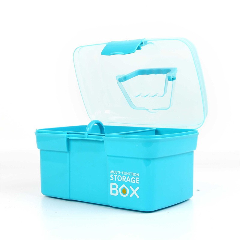 Caja de la medicina del hogar caja de almacenamiento de la medicina gran capacidad pequeña caja de primeros auxilios caja de la medicina caja médica fábrica al por mayor