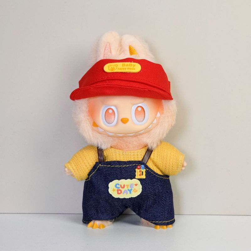 仅衣服适用labubu娃衣坐坐派对一二三代拉布布衣服服装套装等周边|undefined