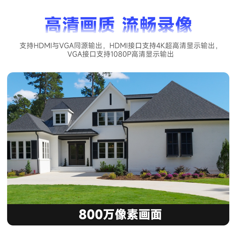 龙视安4-128路网络硬盘监控录像机4K数字高清家用nvr监控主机恩智
