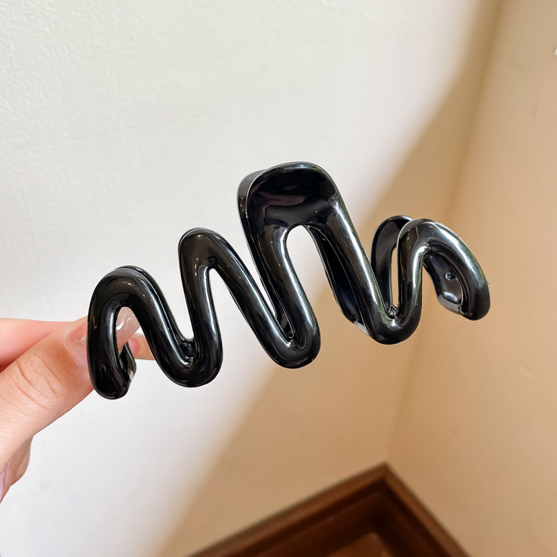 Alto Grado de gran tamaño horquilla para las mujeres 2024 nueva cabeza clip pelo volumen tiburón clip tocado horquilla