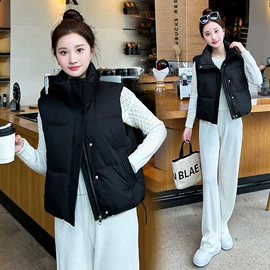 棉衣;女式马甲;棉服背心