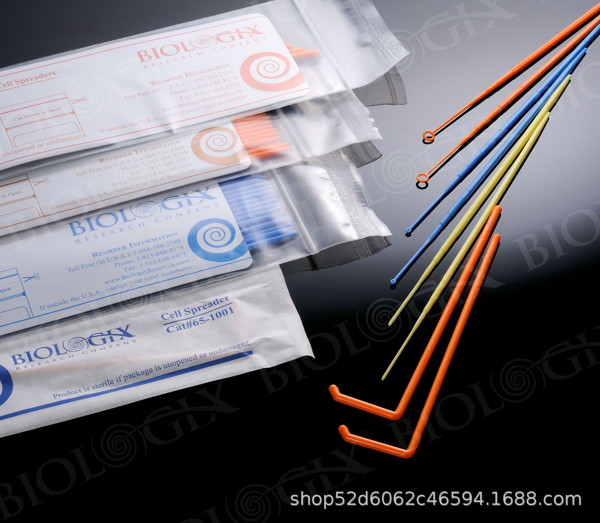 10ul接种环 橘色 灭菌提高接种容量精确性 巴罗克 65-0010 C