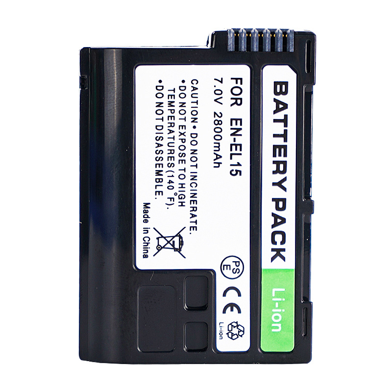 EN-EL15 batería adecuada para Nikon D850 D810 D800 D750 D610 D600 D7500 EL15A