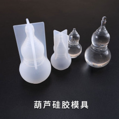 Pandora Crystal Drop Mold DIY Jewelry Gourd Tabletop Blessing Pendant Large Gourd Silicone Mold 