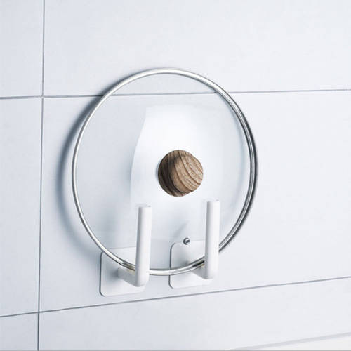 Hook sticky hook punch-free plastic L-shaped strong adhesive seamless multi-functional door clothes kitchen hook