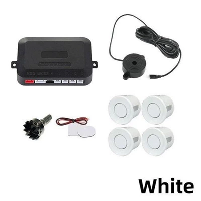 Factory Direct Sales Pure Buzzer Reversing Radar 4-Probe Screenless Simple Installation Universal Monitorless Reversing Radar (Park radarı)
