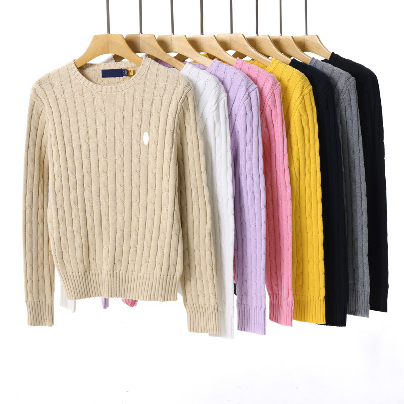Autumn and Winter Women's Pullover Cotton Sweater Slim-fit Twist Sweater Long-sleeved Top Sweater Jacket Autumn and Winter Women's Pullover Cotton Sweater Slim-fit Twist Sweater Long-sleeved Top Sweater Jacket