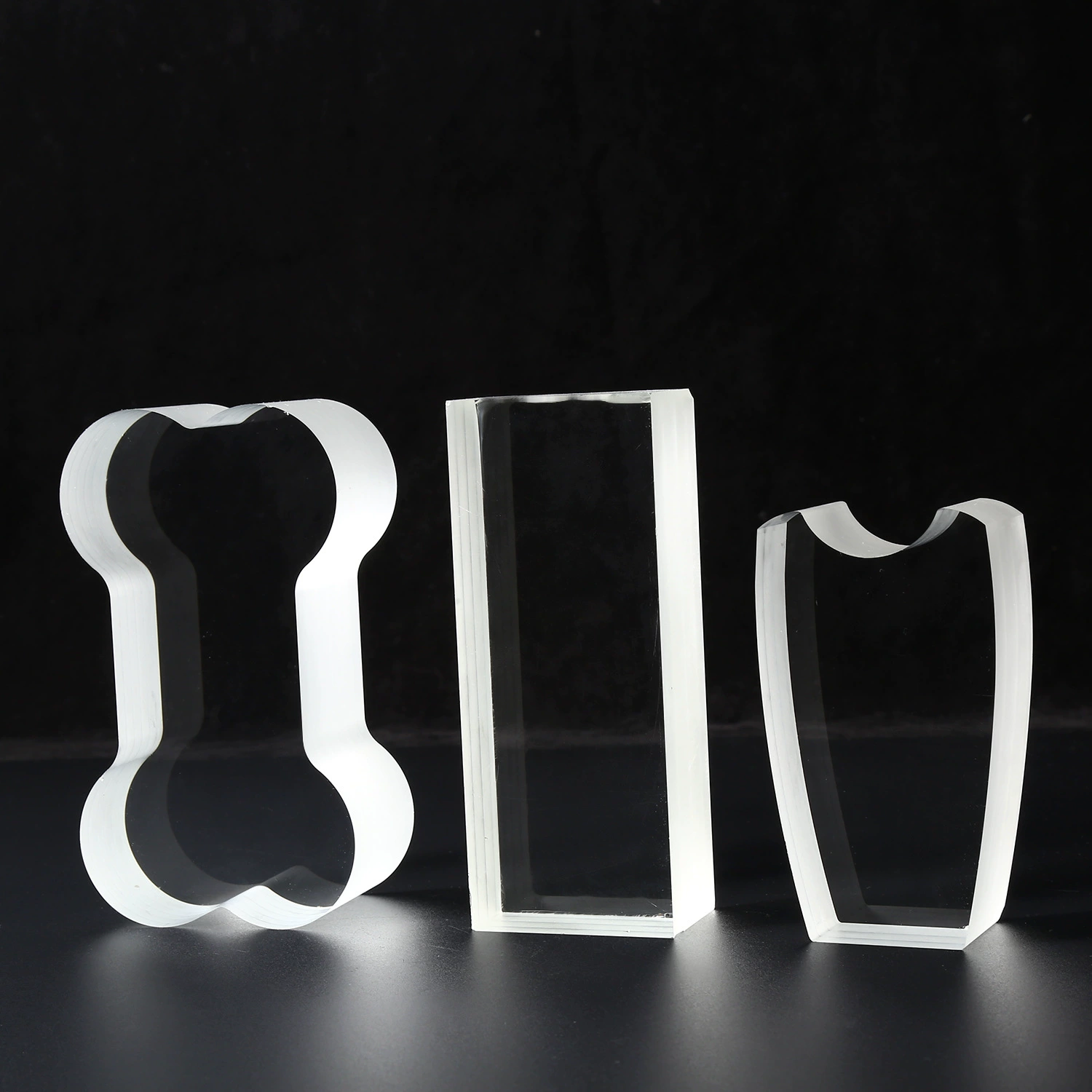 Производитель узор размер лазерной резки полированный кристалл прозрачная внутренняя резьба ремесла геометрическая форма медали может быть выгравирована