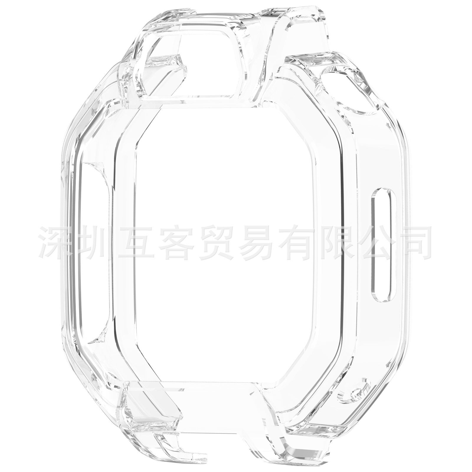 Transparent protective case